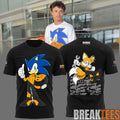 McLaren x Sonic 1000th Limited Edition Black Shirt