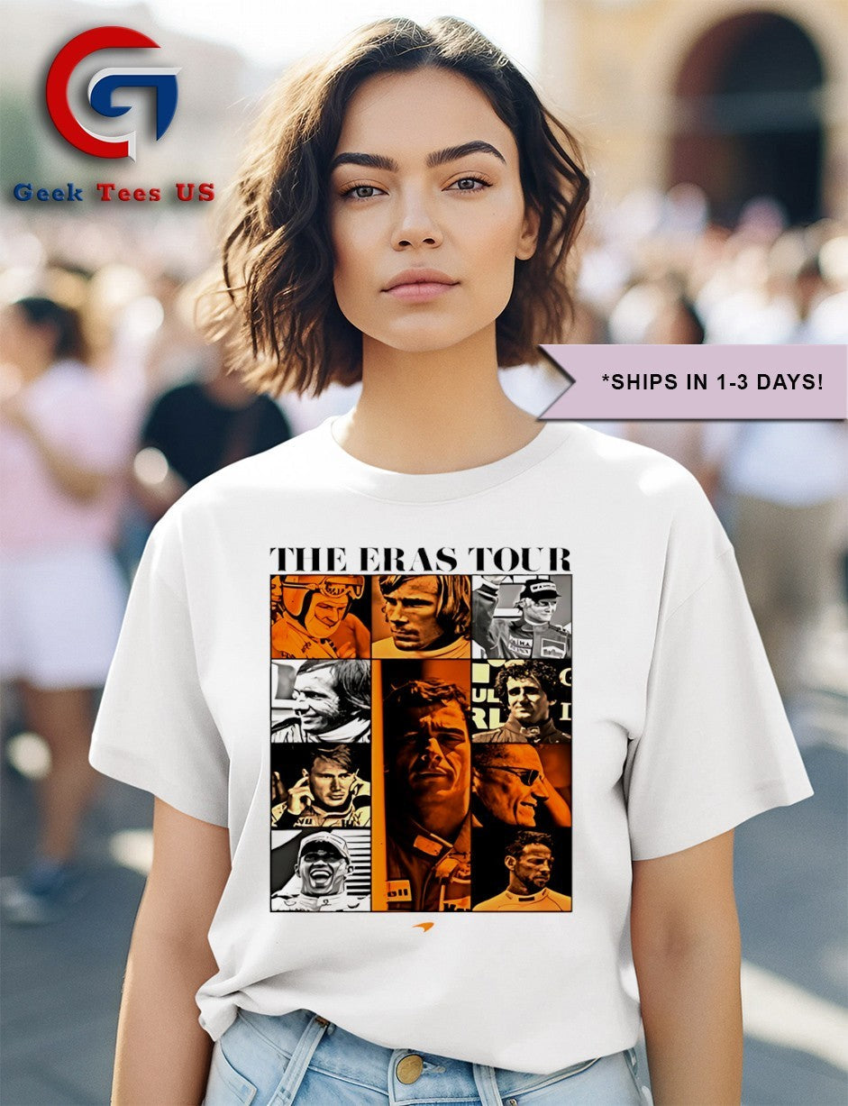 Mclaren Racing The Eras Tour 2025 shirt