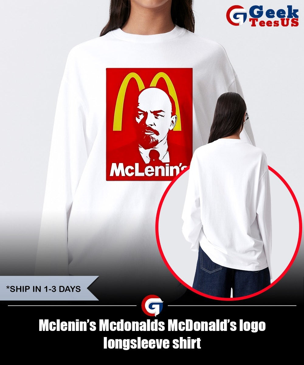 Mclenin’s Mcdonalds McDonald’s logo shirt