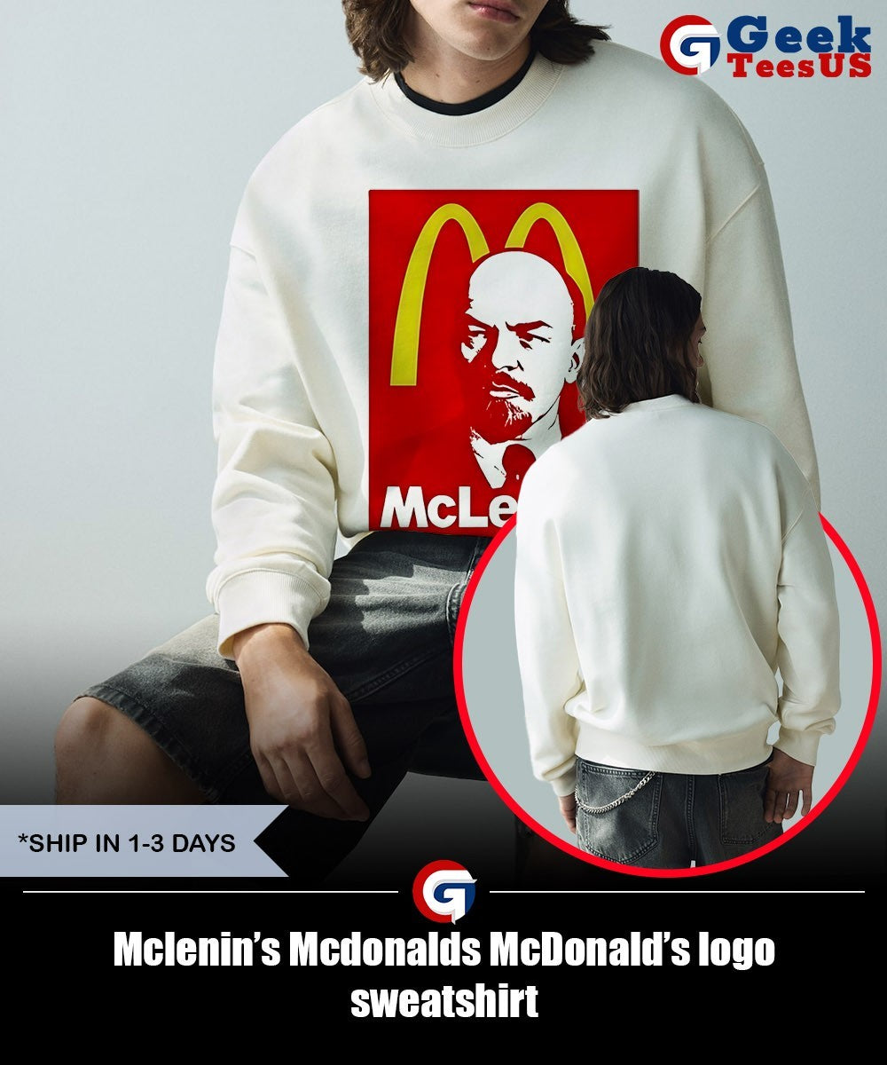 Mclenin’s Mcdonalds McDonald’s logo shirt
