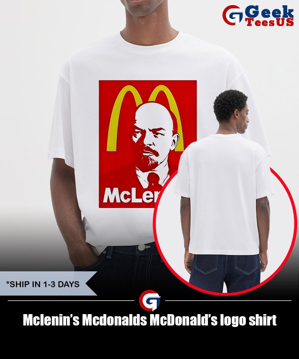 Mclenin’s Mcdonalds McDonald’s logo shirt