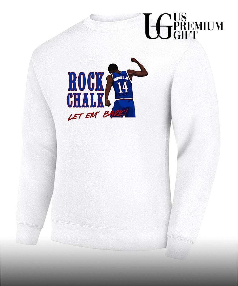 Melvin Council Jr Kansas Jayhawks basketball Rock Chalk Let Em Bark shirt