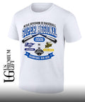 Messiah Falcons and Baldwin Wallace Yellow Jackets Division III Baseball Super Regional 2026 Champions Win Here shirt