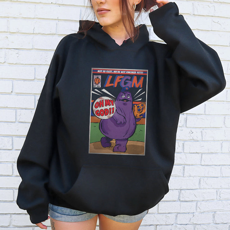 Mets Grimace Not So Fast We’re Not Finish Yet LFGM OMG Shirt