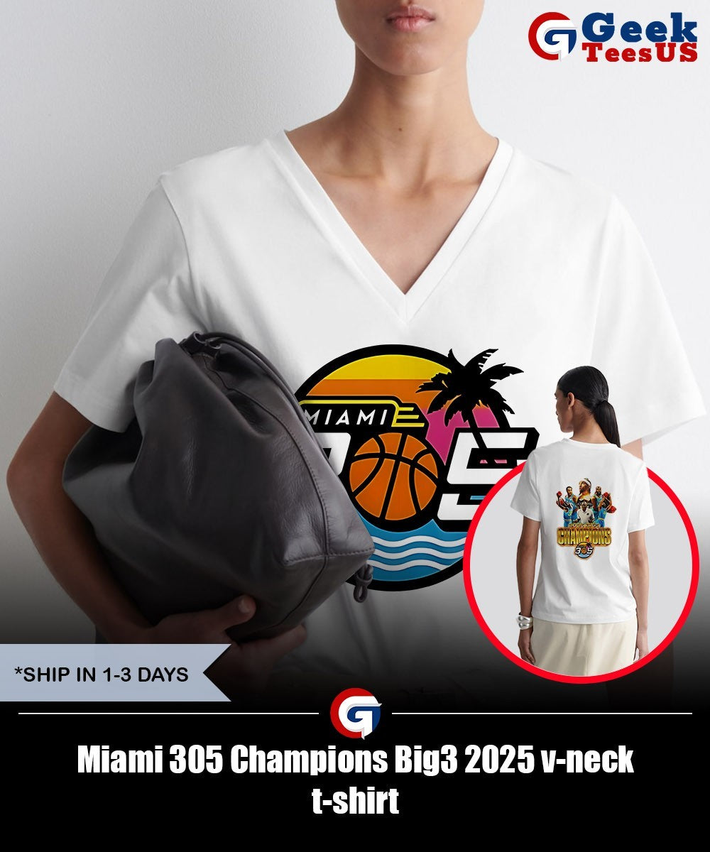 Miami 305 Champions Big3 2025 shirt