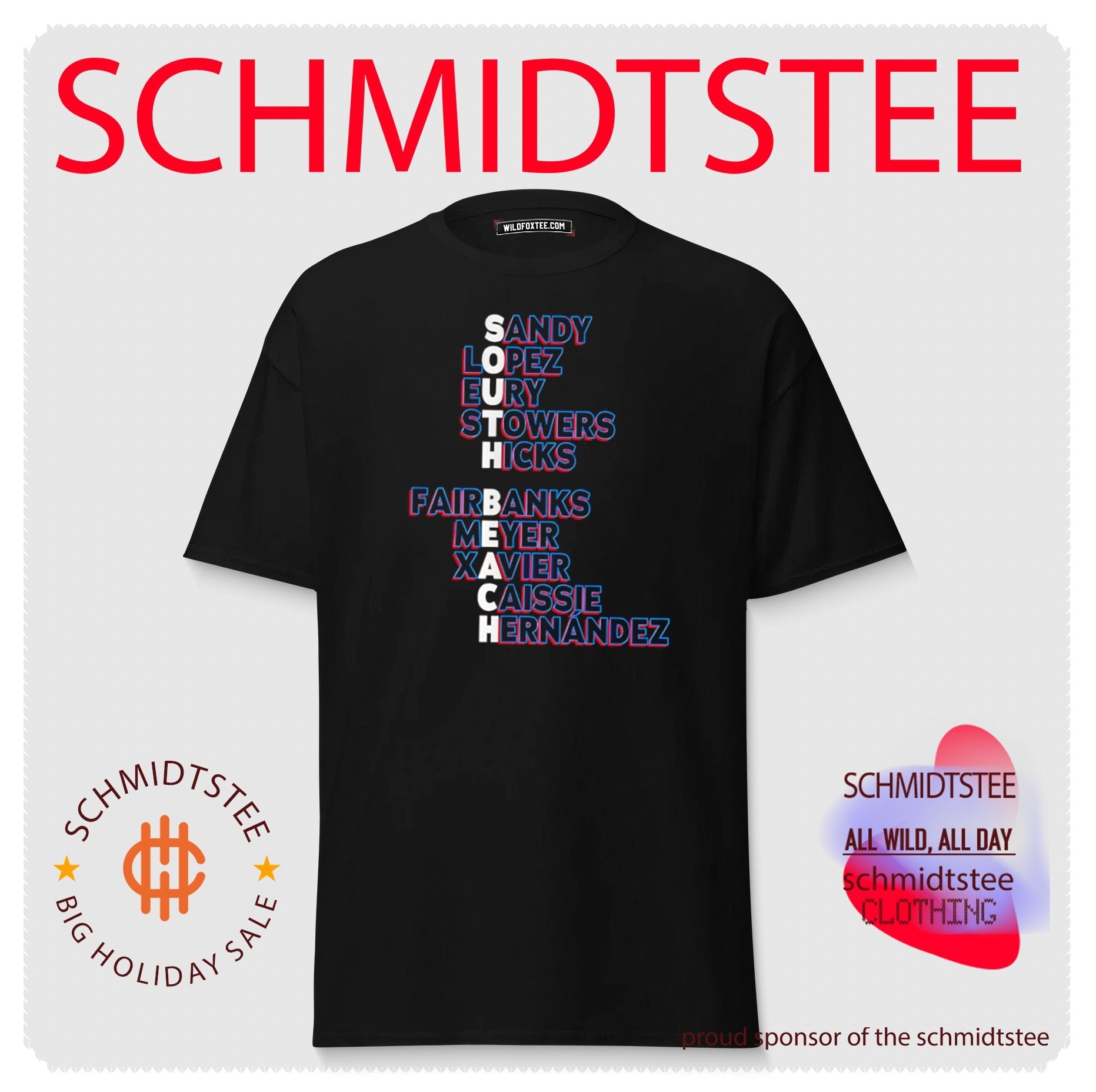 Miami Baseball South Beach Names 2026 shirt