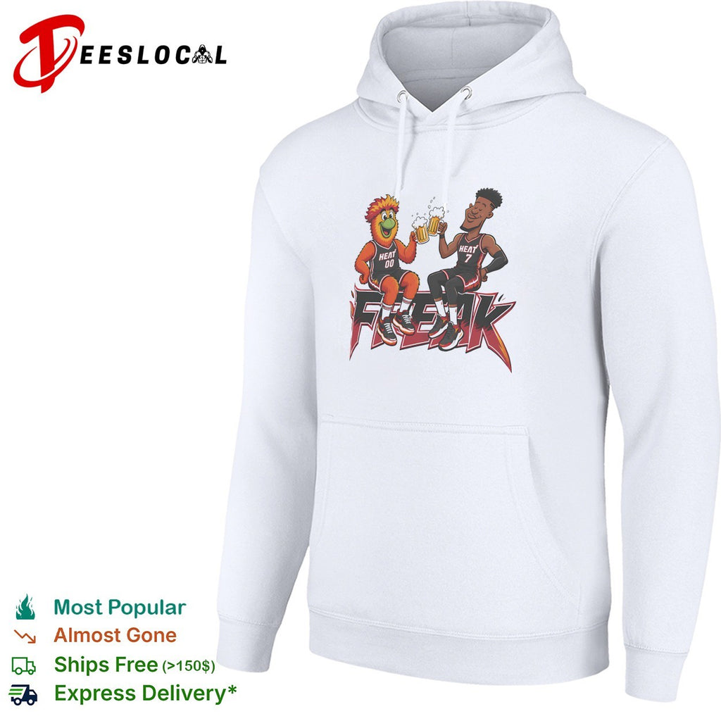Miami Heat mascot and player number 7 beer freak shirt
