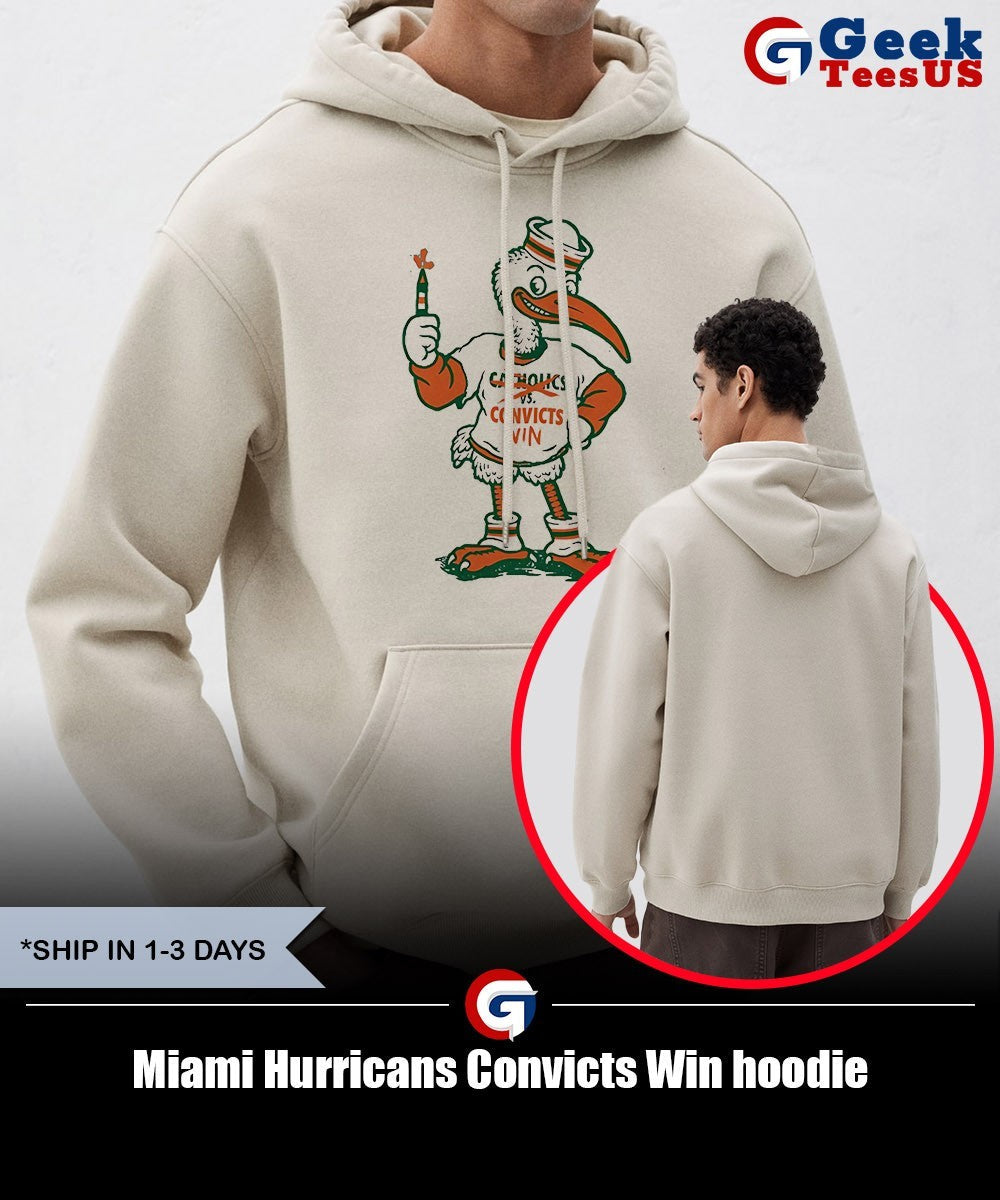 Miami Hurricans Convicts Win shirt