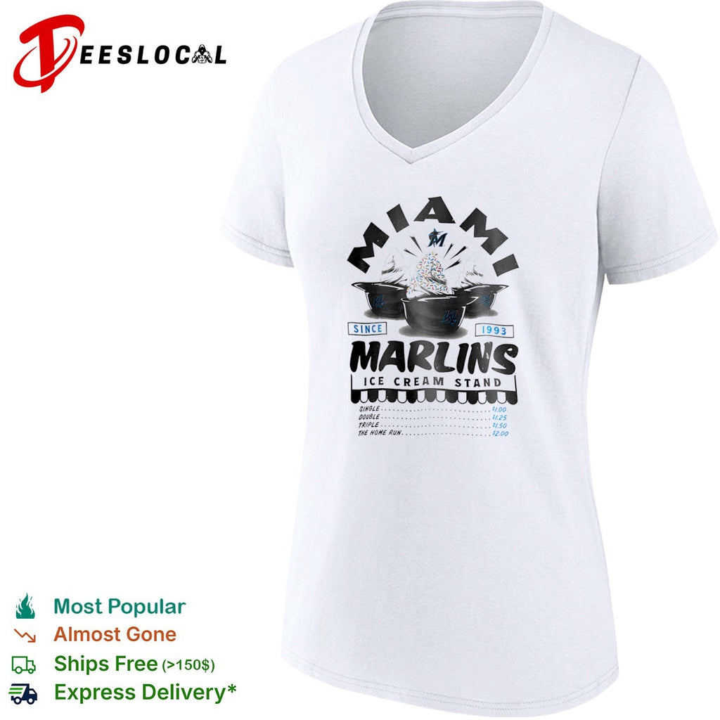 Miami Marlins Since 1993 Ice Cream Stand shirt