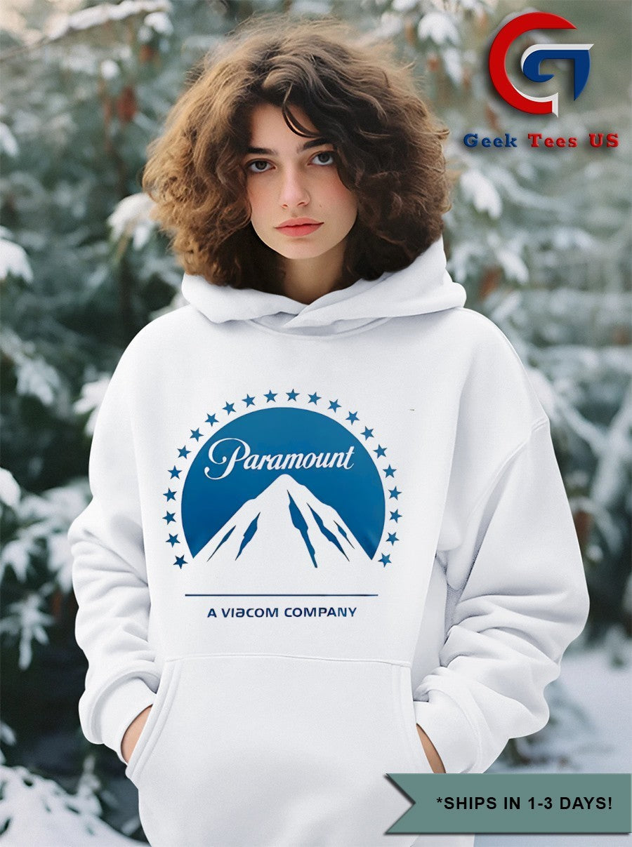 Michael Chandler wearing Paramount see you at the top shirt