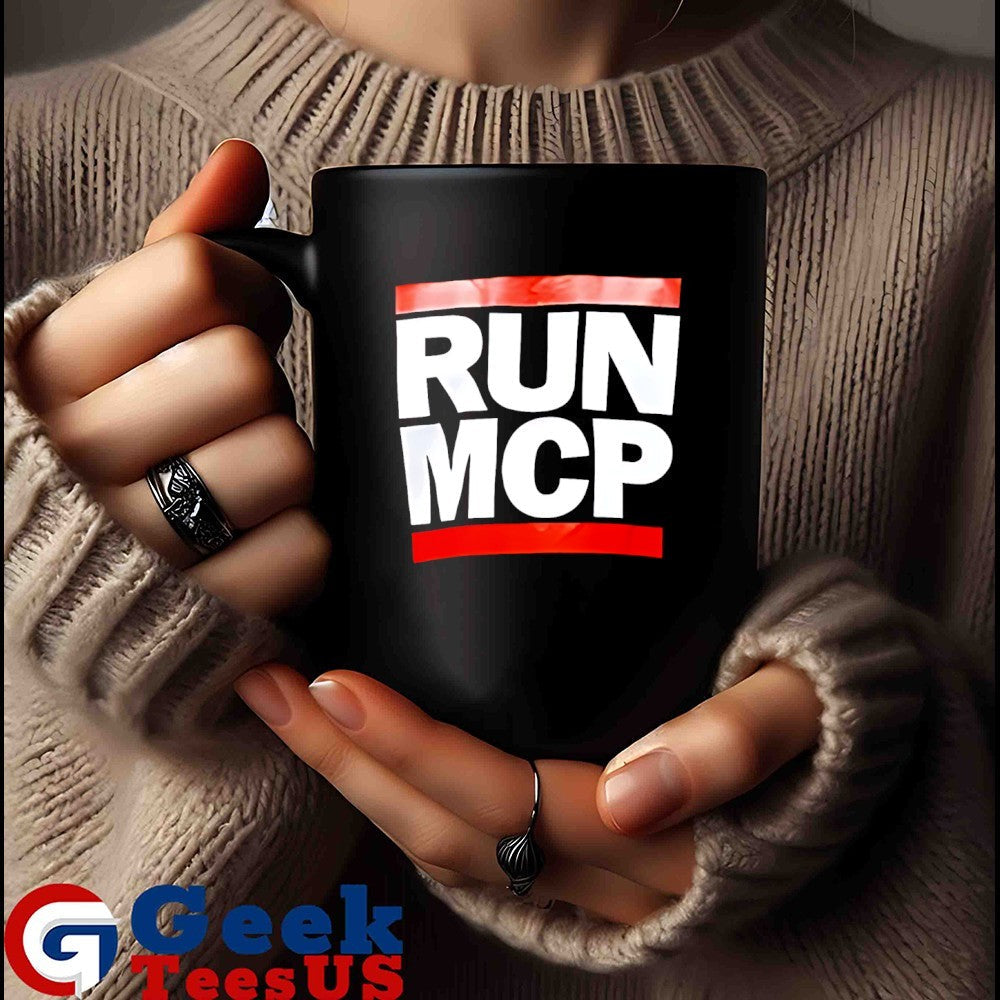 Michael Grinich wearing Run MCP shirt