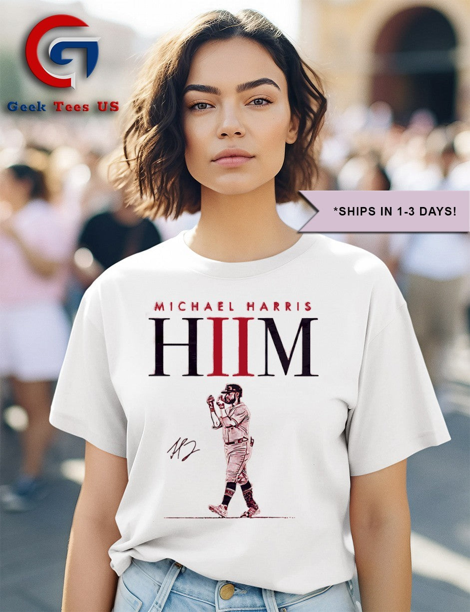 Michael Harris II Hiim Atlanta Braves baseball signature shirt