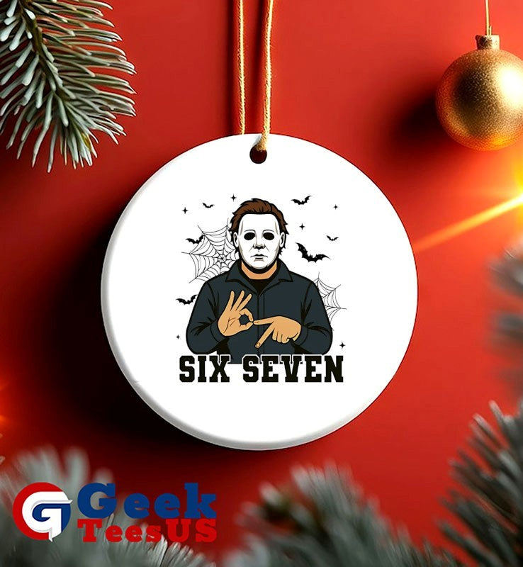 Michael Myers six seven Halloween meme shirt