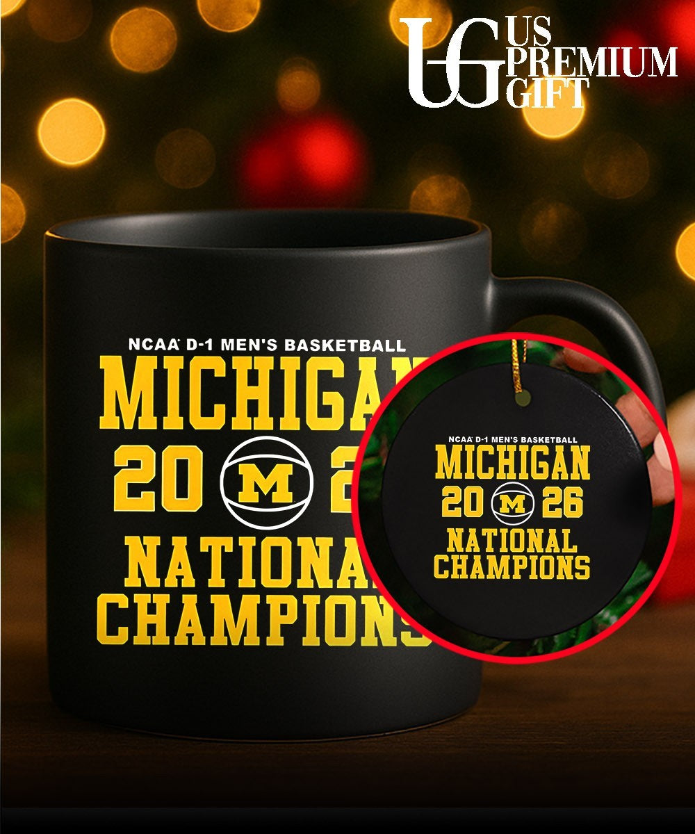 Michigan Men’s Basketball 2025-2026 National Champions shirt