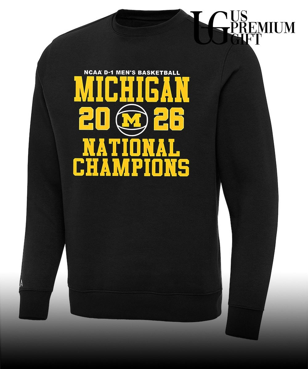 Michigan Men’s Basketball 2025-2026 National Champions shirt