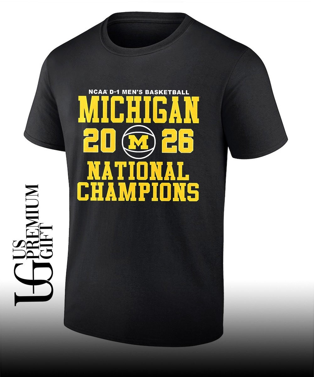 Michigan Men’s Basketball 2025-2026 National Champions shirt