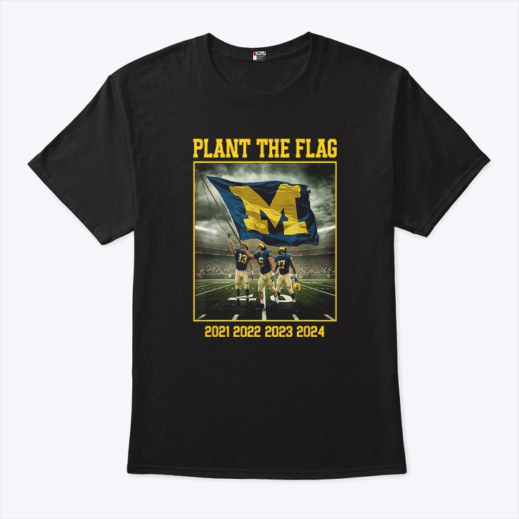 Michigan Plant The Flag In Ohio T Shirt