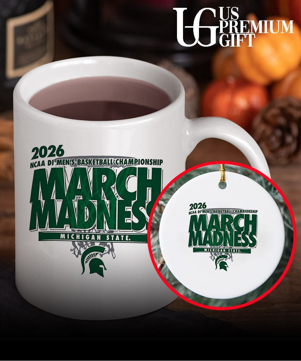 Michigan State Spartans March Madness NCAA D1 Men’s basketball Championship 2026 shirt