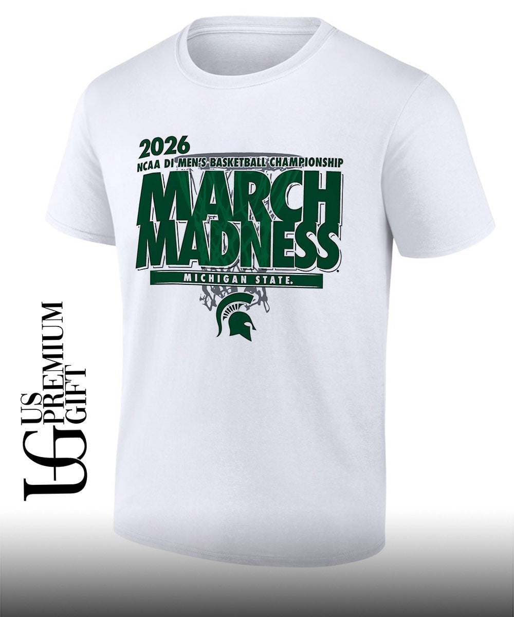 Michigan State Spartans March Madness NCAA D1 Men’s basketball Championship 2026 shirt