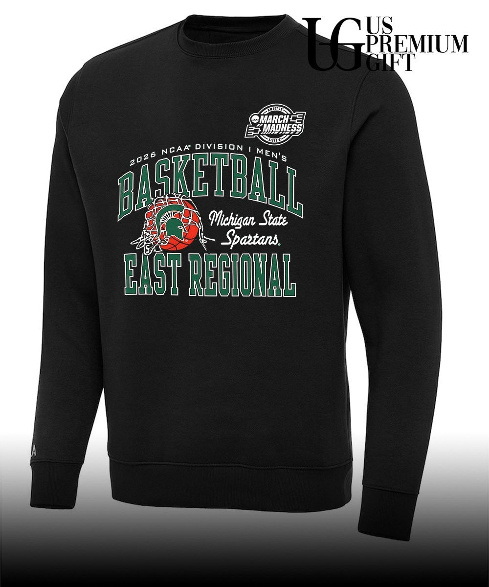 Michigan State Spartans basketball NCAA Division I March Madness East Regional 2026 shirt