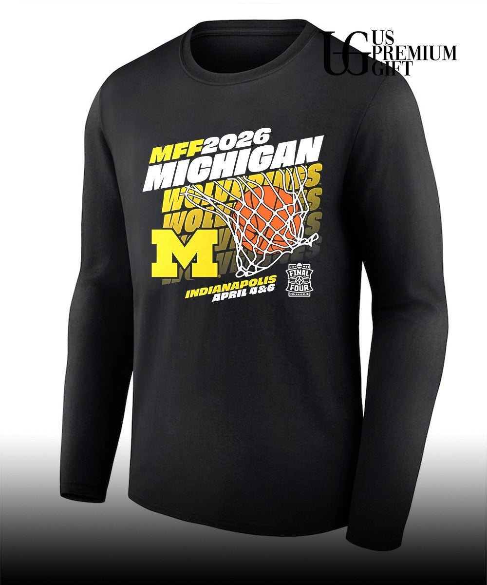 Michigan Wolverines 2026 Men’s Basketball Final Four Bound shirt