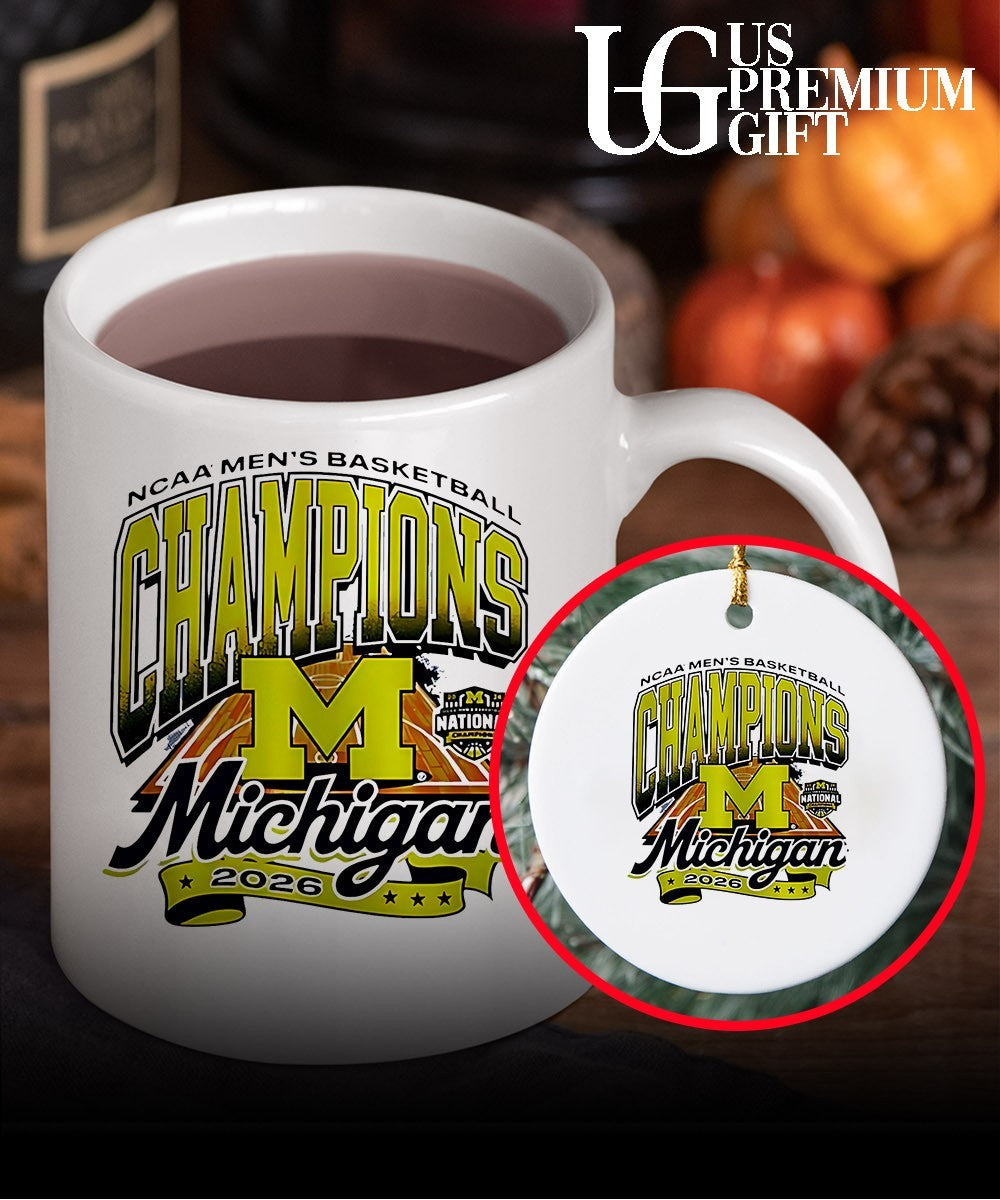 Michigan Wolverines 2026 Men’s Basketball National Champions Stadium shirt
