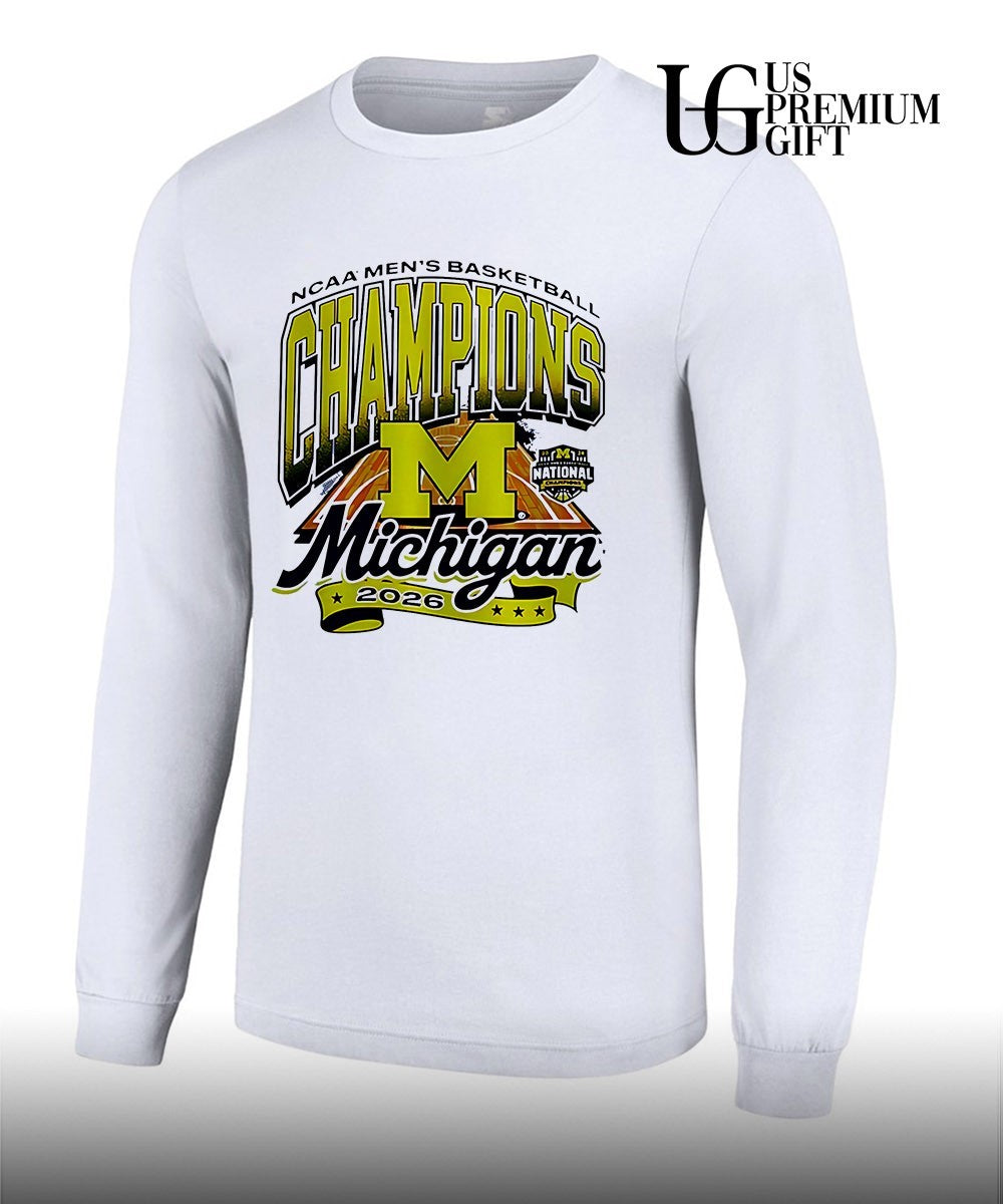 Michigan Wolverines 2026 Men’s Basketball National Champions Stadium shirt
