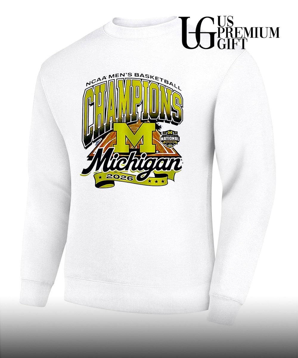 Michigan Wolverines 2026 Men’s Basketball National Champions Stadium shirt