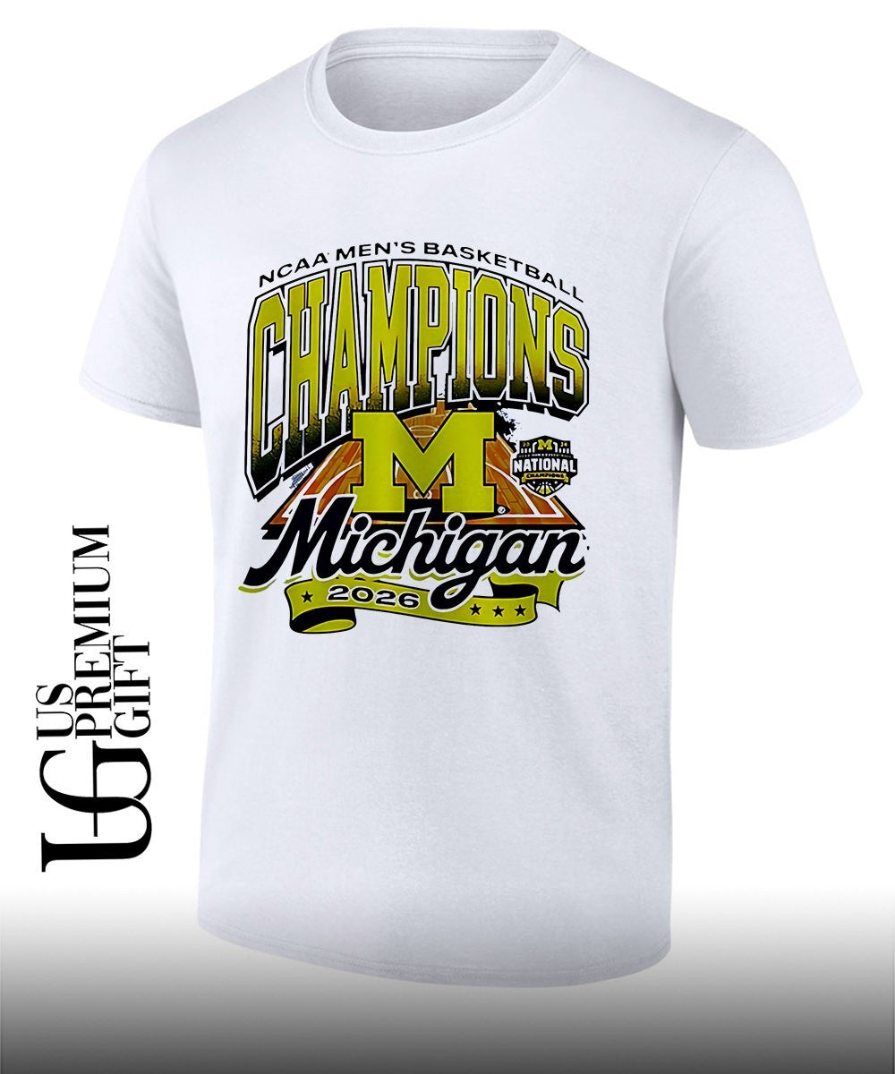 Michigan Wolverines 2026 Men’s Basketball National Champions Stadium shirt