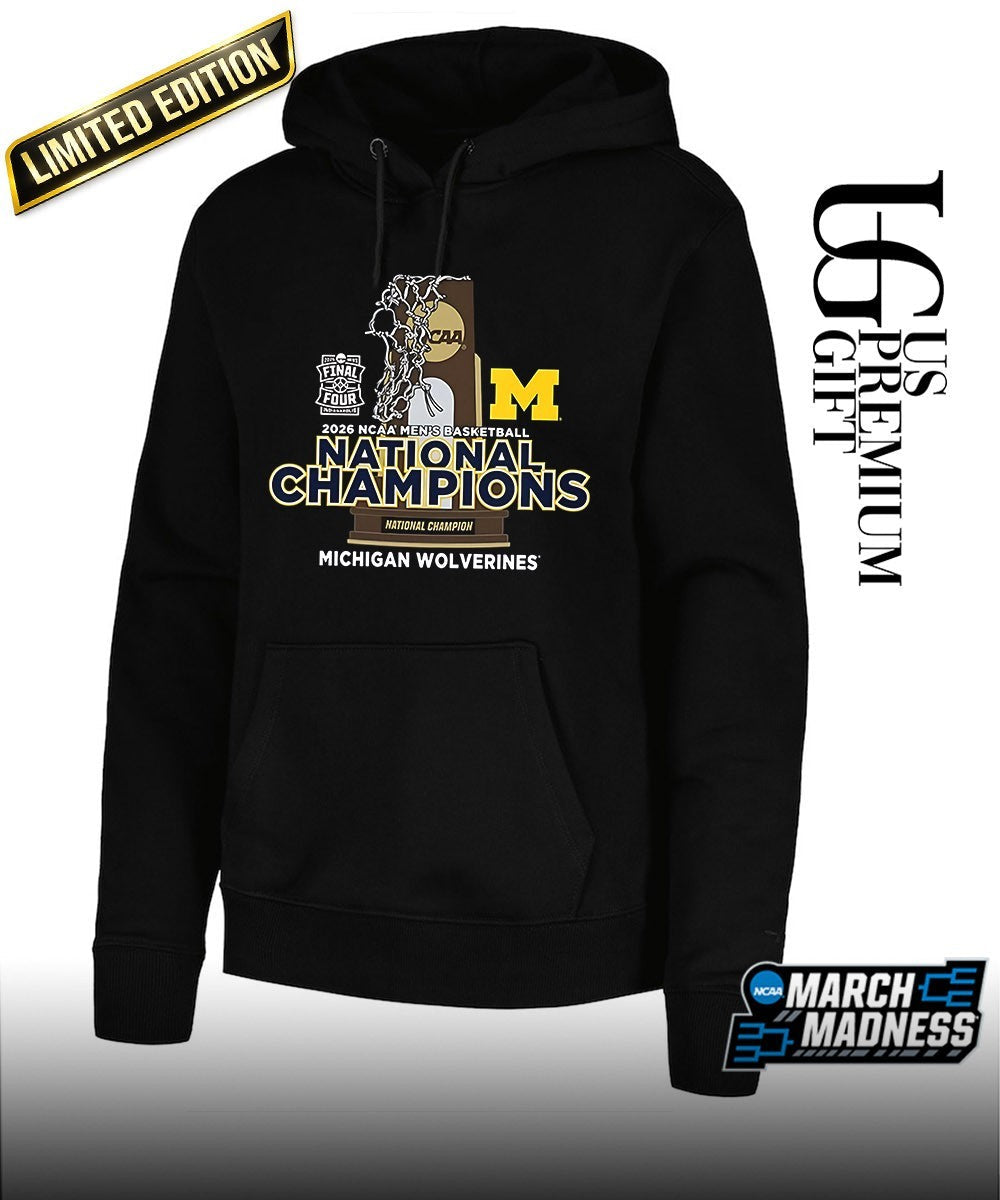 Michigan Wolverines 2026 Men’s basketball National Champions team collage shirt