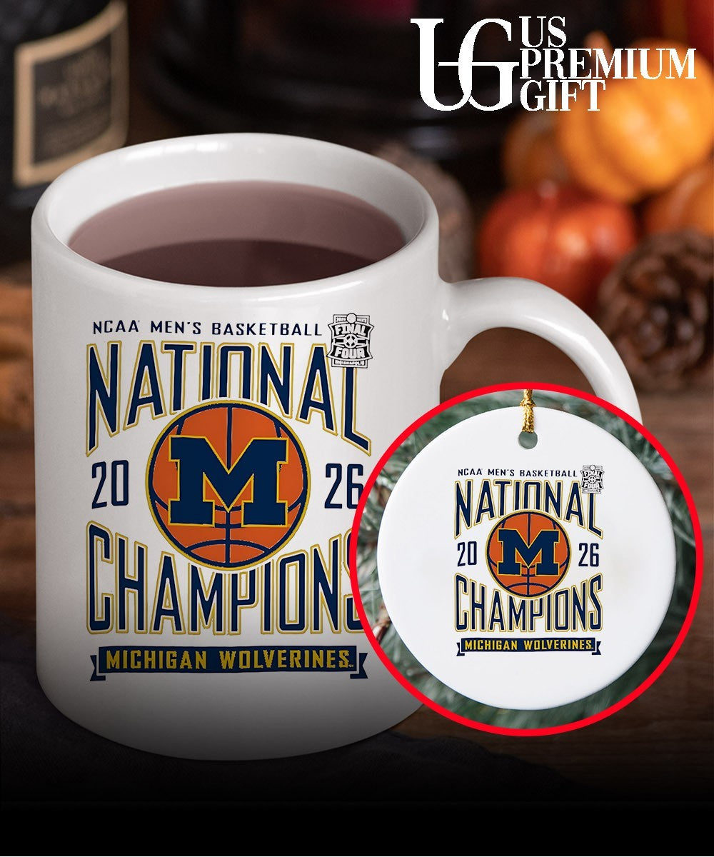 Michigan Wolverines 2026 NCAA D1 Men’s Basketball National Champions shirt