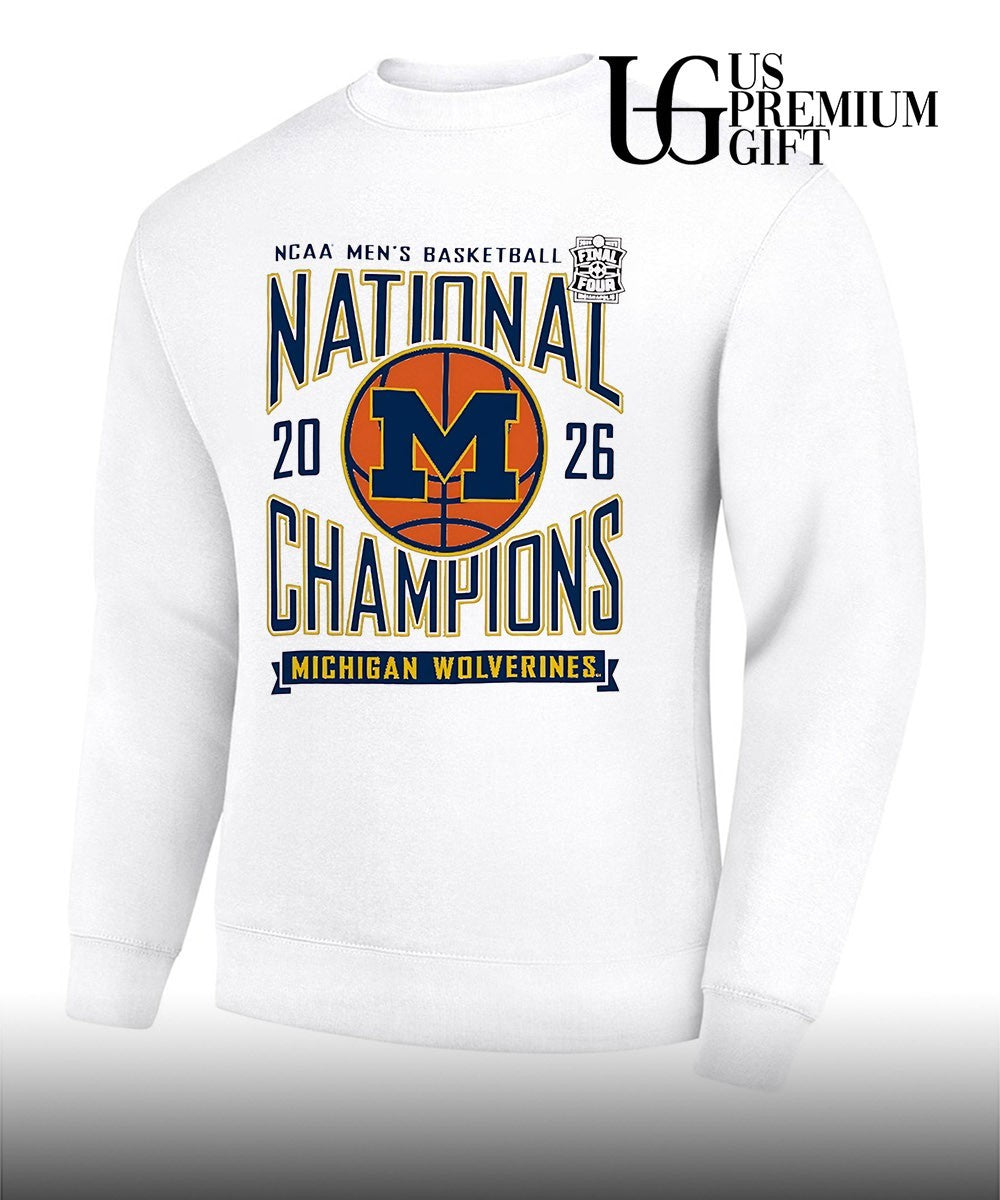 Michigan Wolverines 2026 NCAA D1 Men’s Basketball National Champions shirt