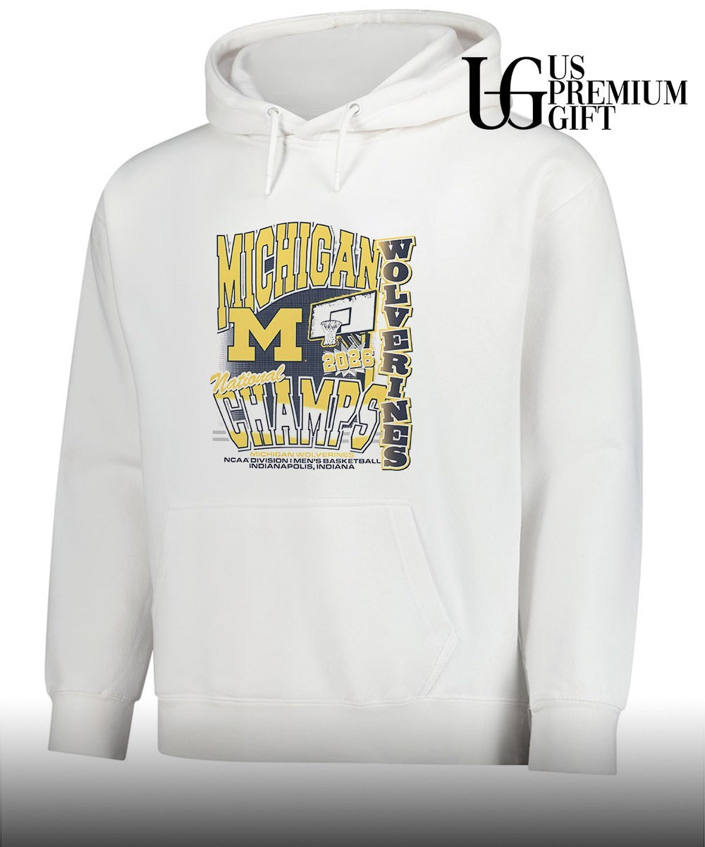 Michigan Wolverines 2026 NCAA Men’s Basketball National Champions Graphic shirt