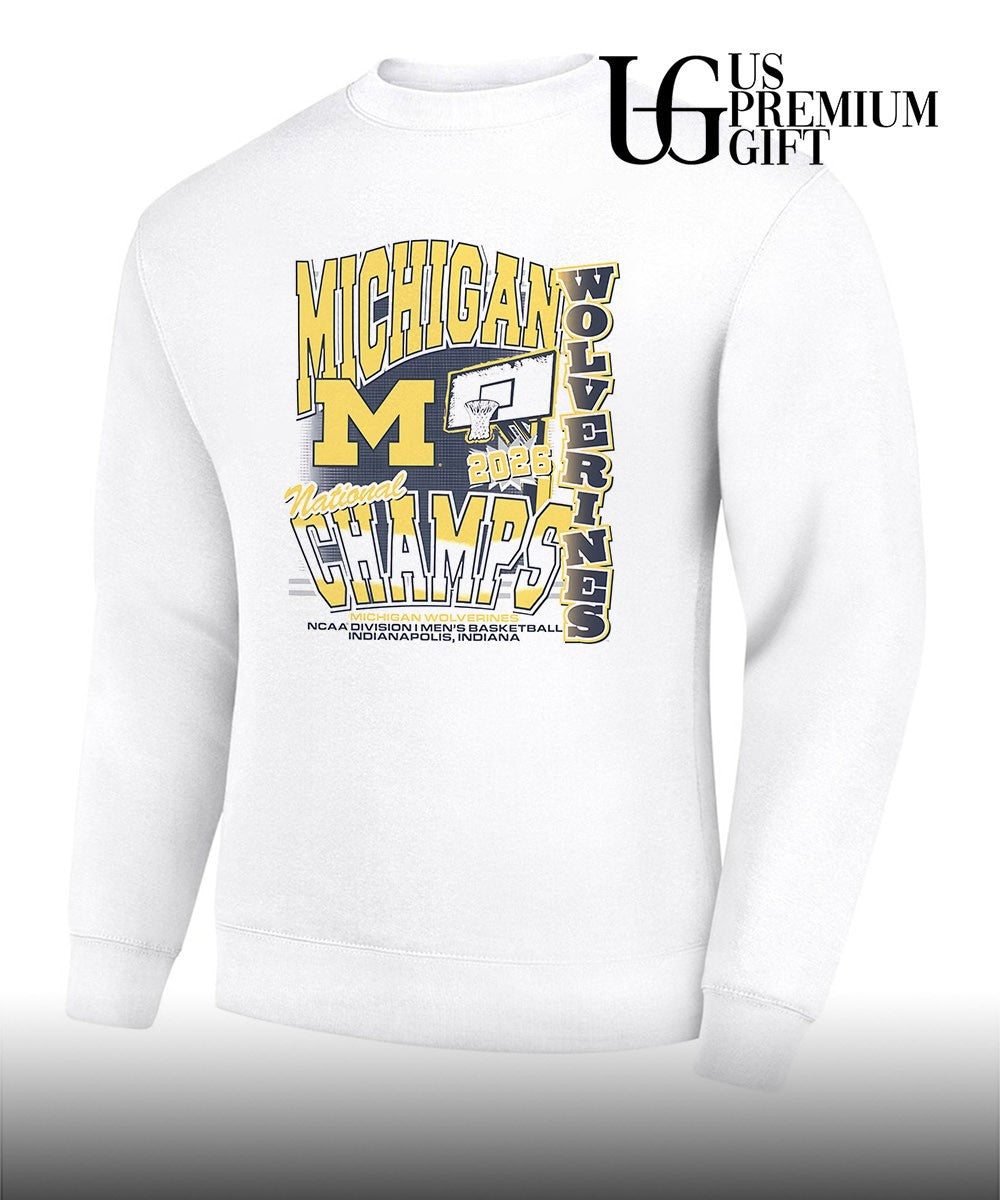 Michigan Wolverines 2026 NCAA Men’s Basketball National Champions Graphic shirt
