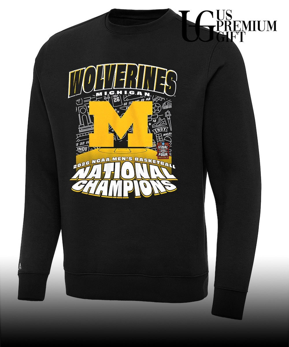 Michigan Wolverines 2026 NCAA Men’s Basketball National Champions Indy shirt
