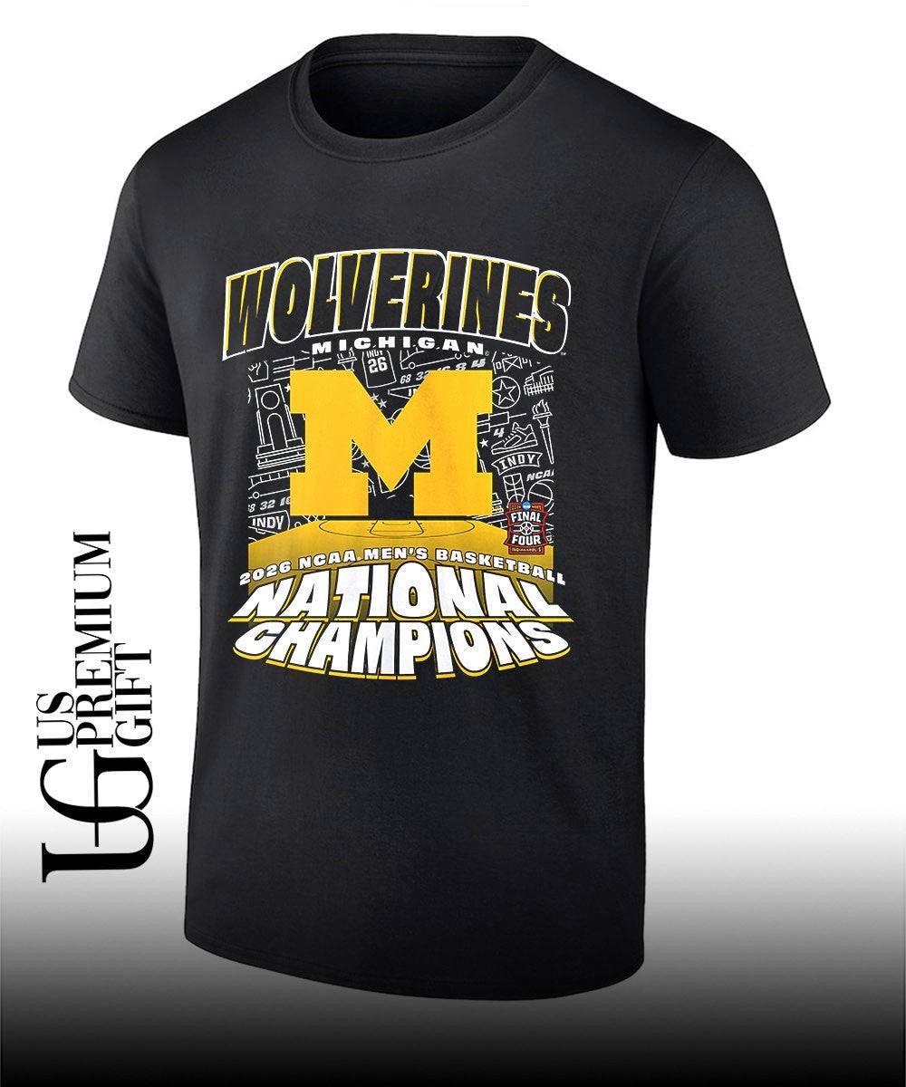 Michigan Wolverines 2026 NCAA Men’s Basketball National Champions Indy shirt