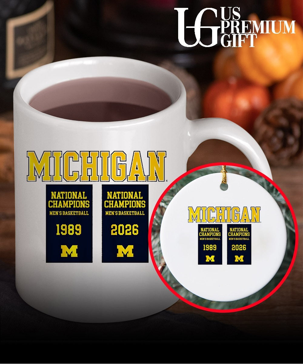 Michigan Wolverines 2026 NCAA Men’s Basketball National Champions banners shirt