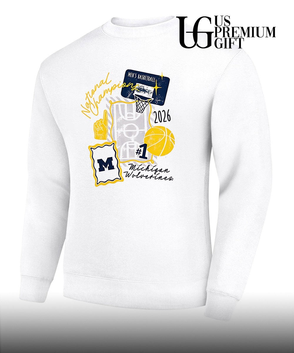 Michigan Wolverines 2026 NCAA Men’s Basketball National Champions elements shirt