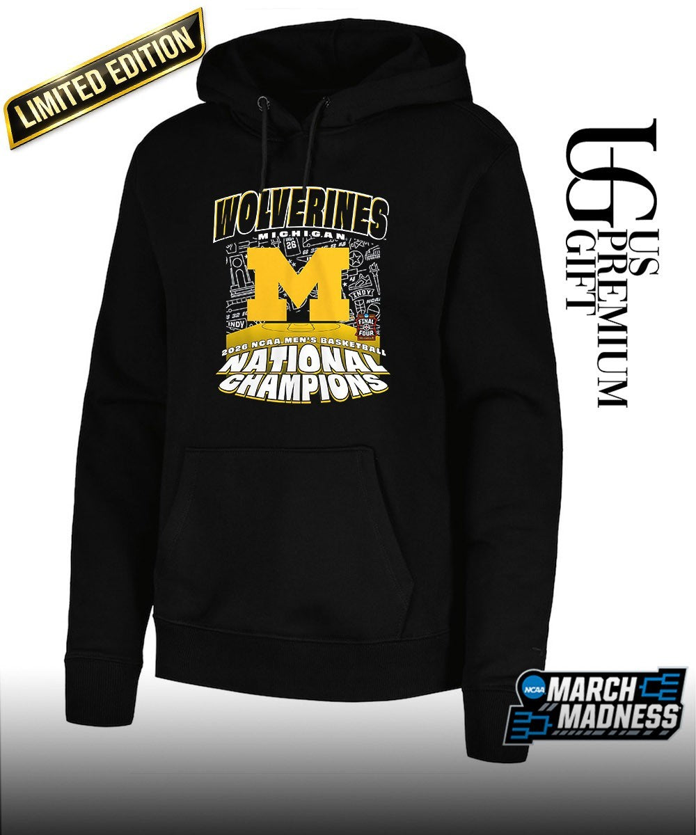 Michigan Wolverines 2026 NCAA Men’s Basketball National Champions it’s March shirt