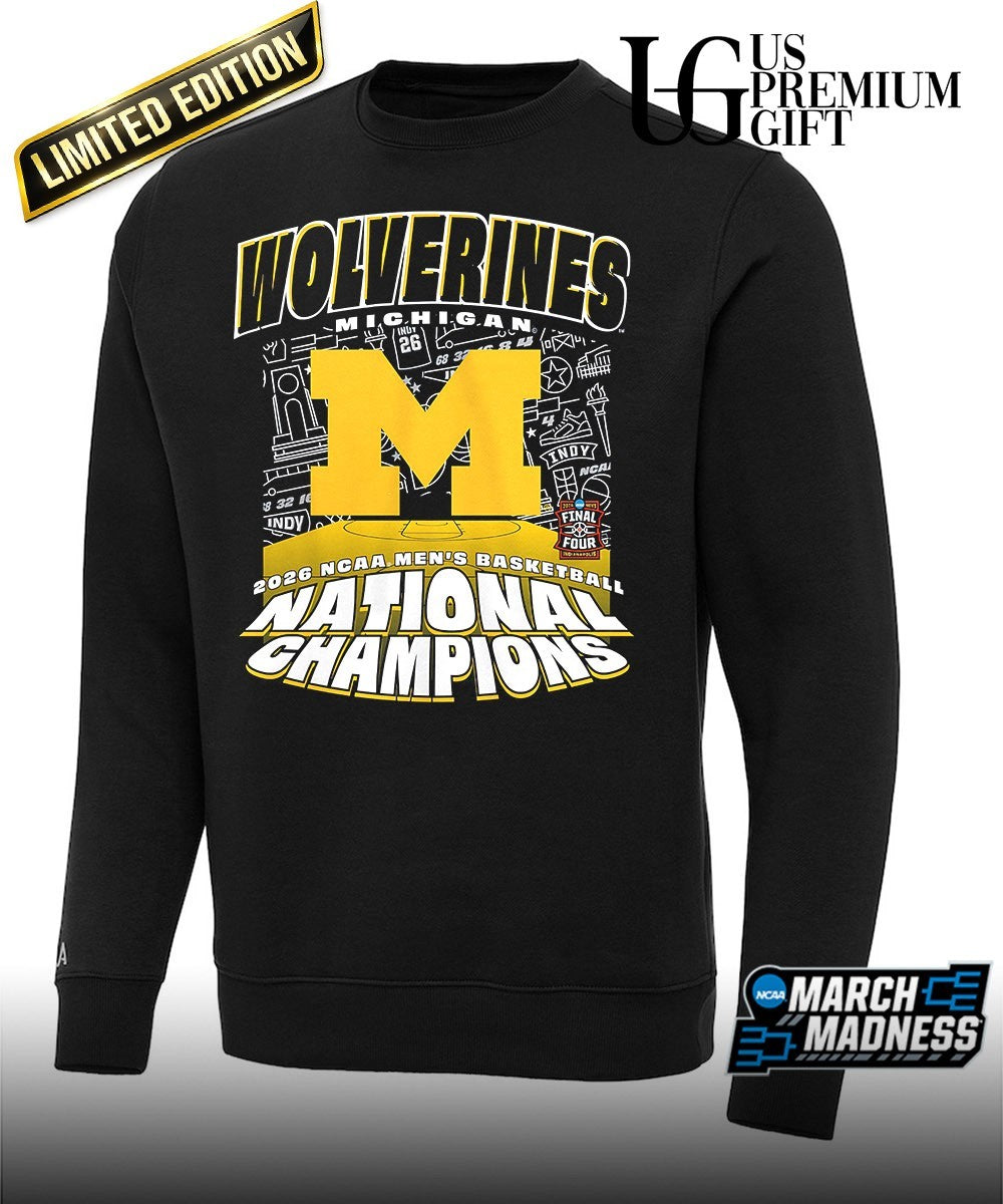 Michigan Wolverines 2026 NCAA Men’s Basketball National Champions it’s March shirt