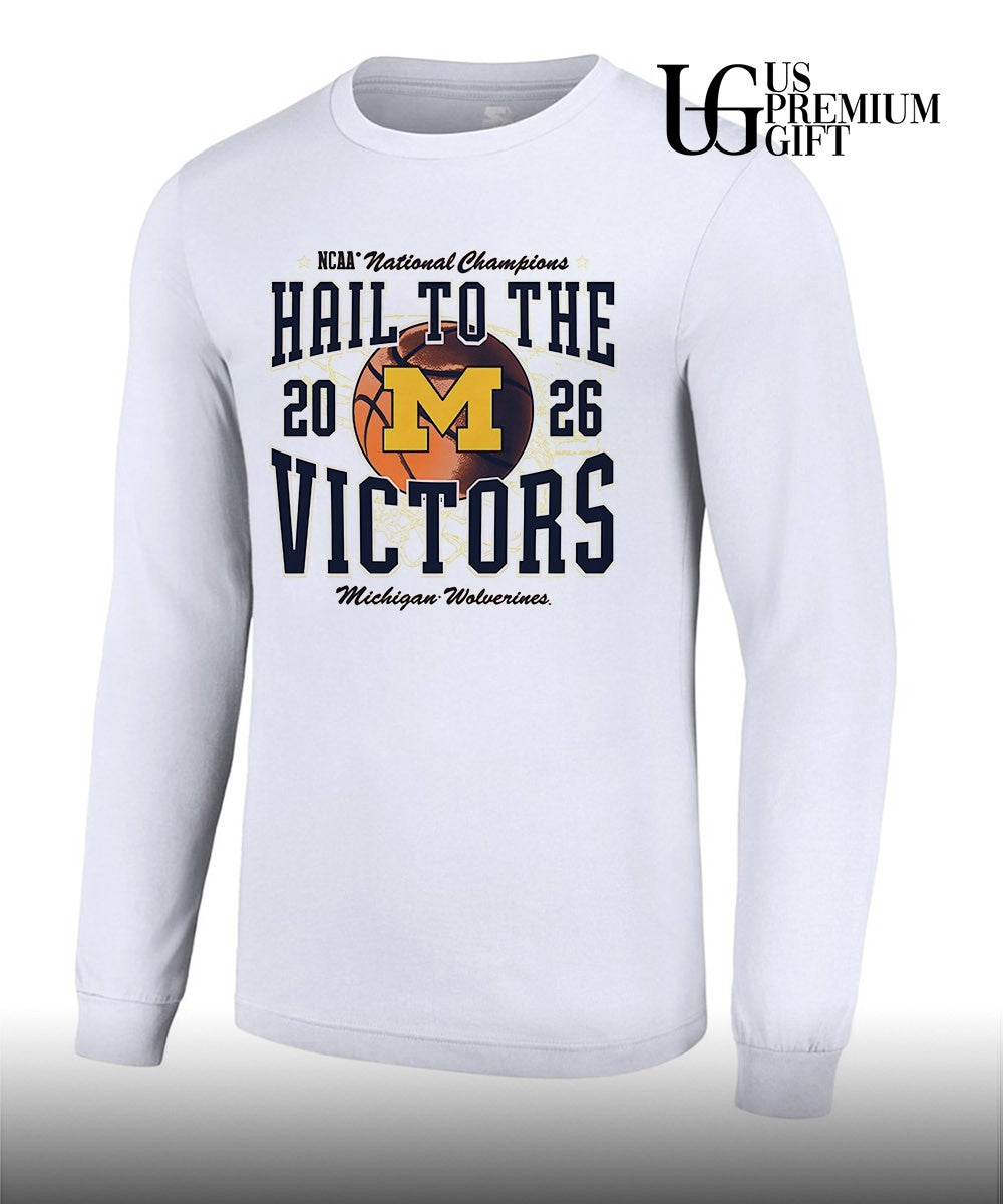 Michigan Wolverines 2026 NCAA Men’s Basketball National Champions retro shirt