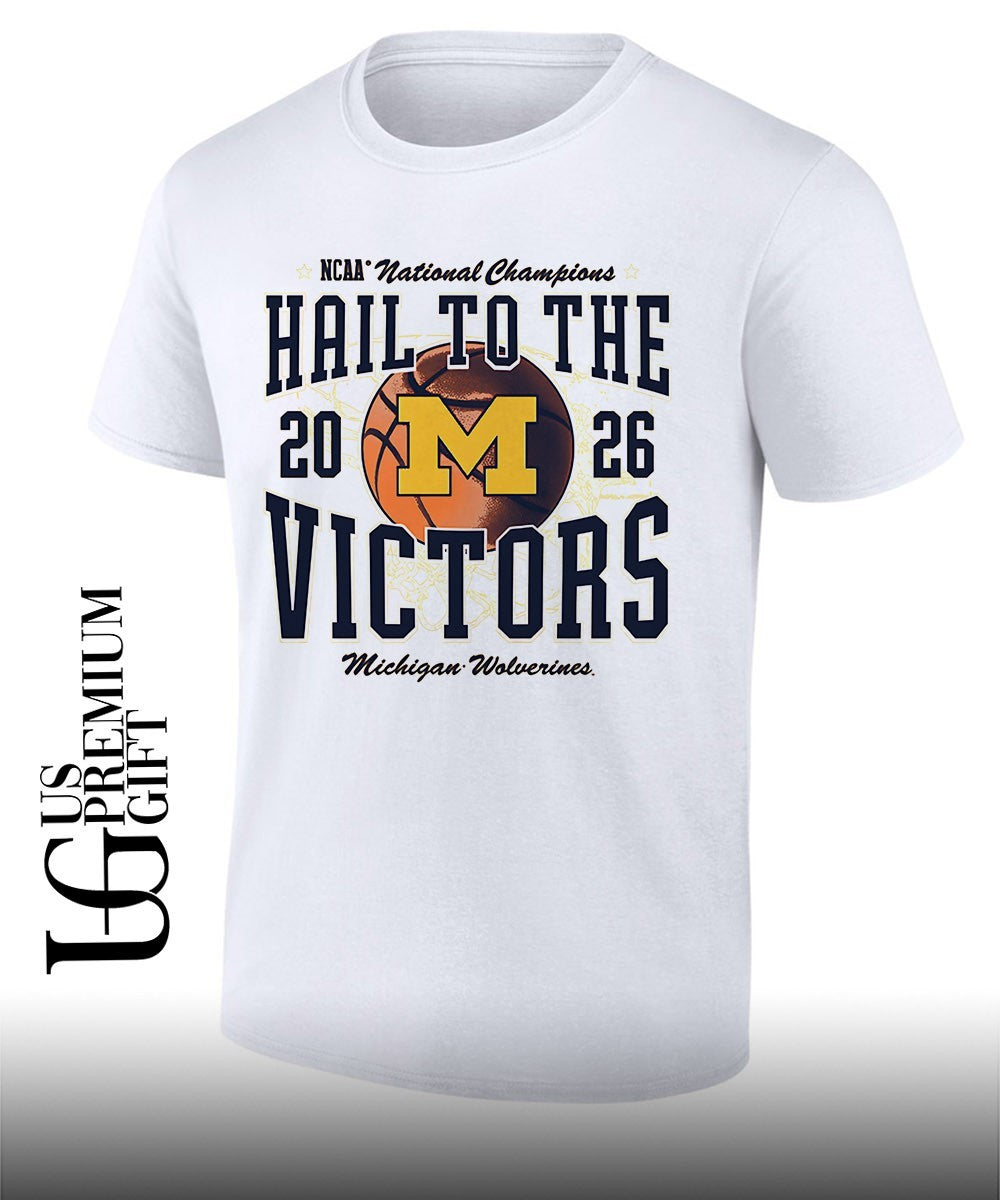 Michigan Wolverines 2026 NCAA Men’s Basketball National Champions retro shirt