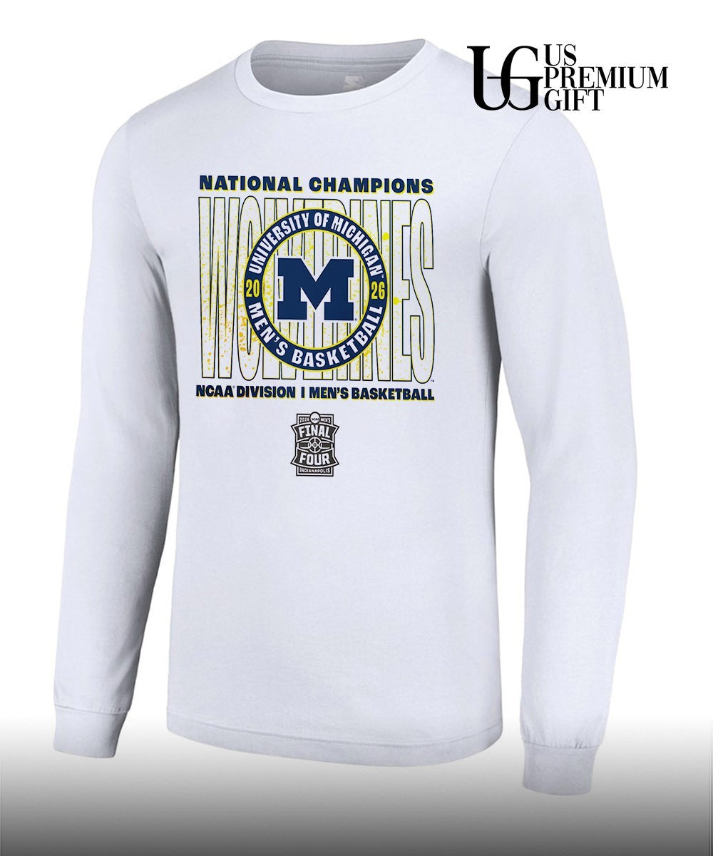 Michigan Wolverines 2026 NCAA Men’s Basketball National Champions spin move shirt