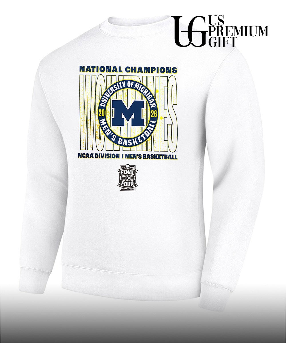 Michigan Wolverines 2026 NCAA Men’s Basketball National Champions spin move shirt