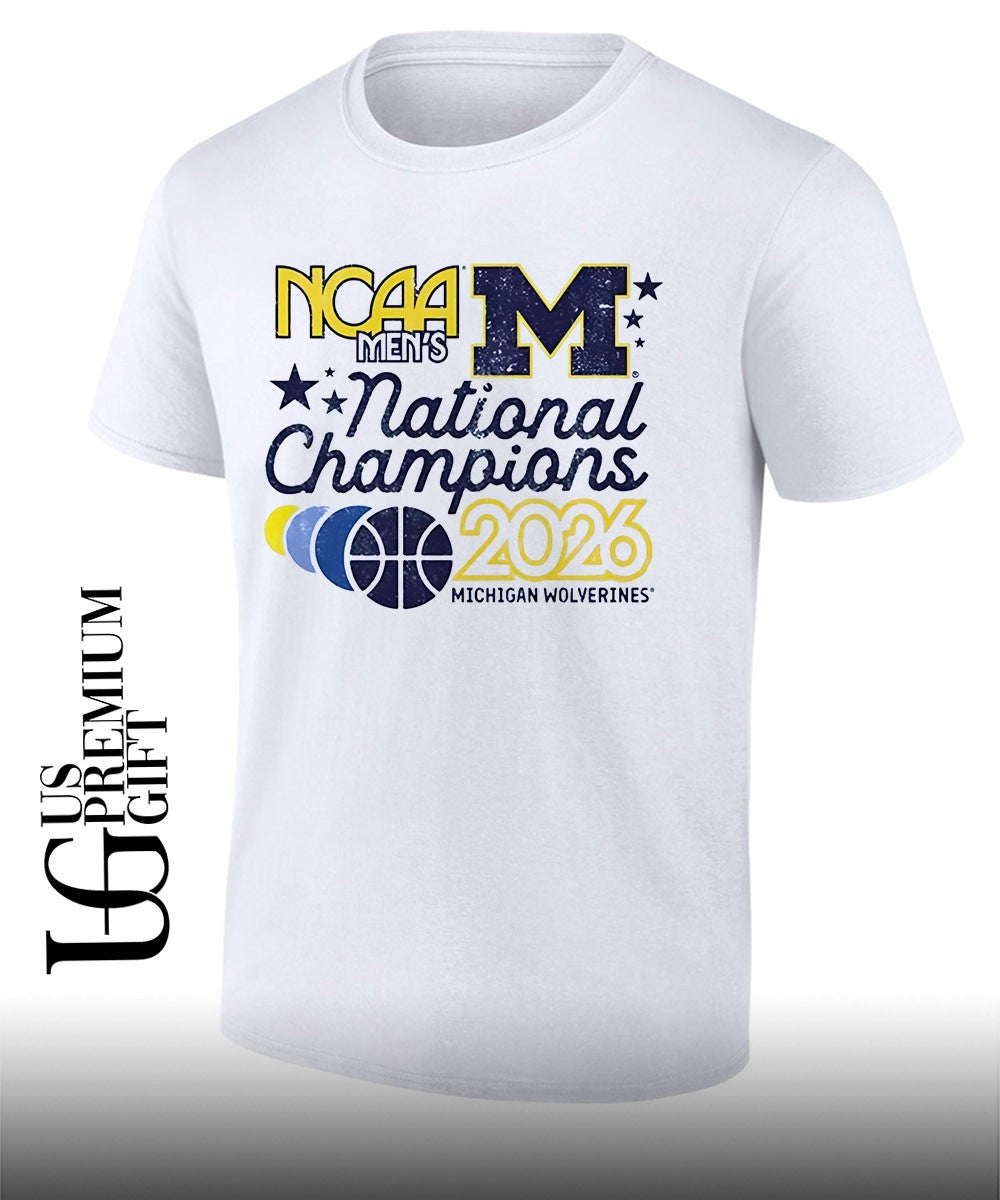 Michigan Wolverines 2026 NCAA Men’s Basketball National Champions vintage shirt