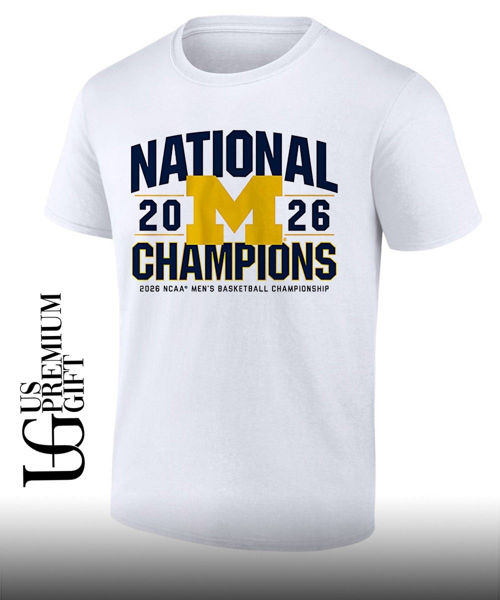 Michigan Wolverines 2026 NCAA Men’s Basketball National Champs classic shirt