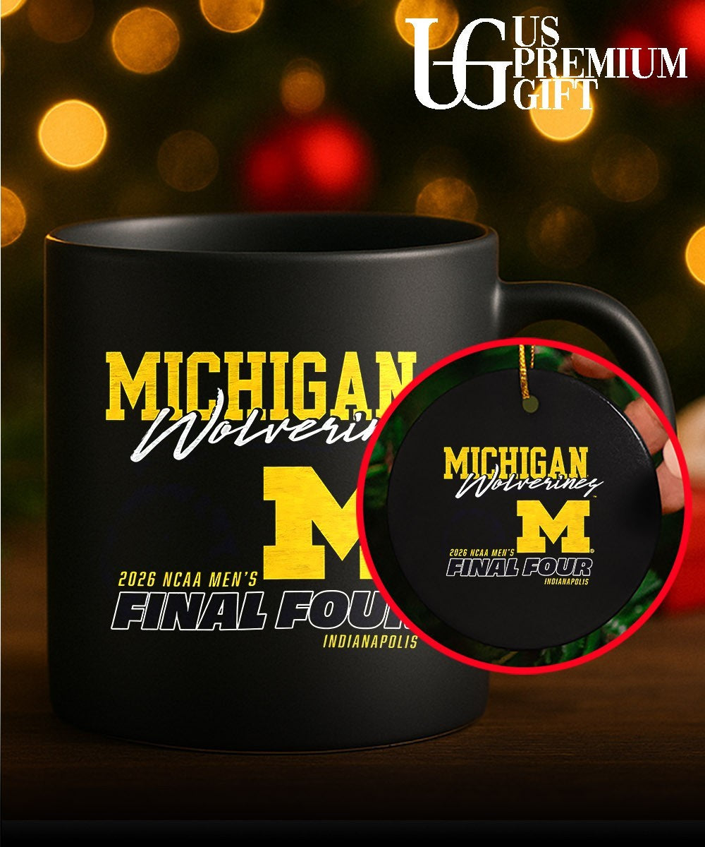 Michigan Wolverines 2026 NCAA Men’s Final Four shirt