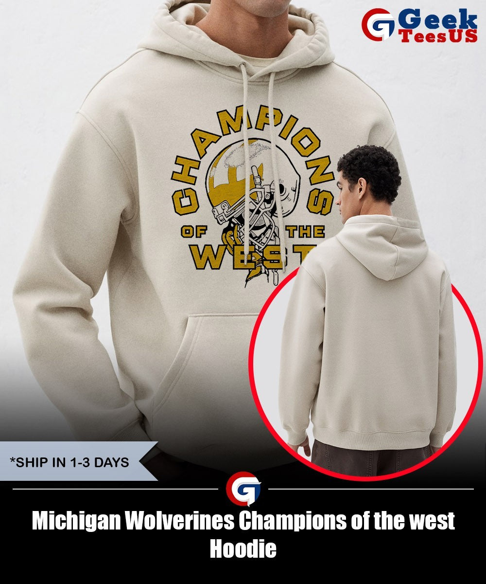 Michigan Wolverines Champions of the west shirt