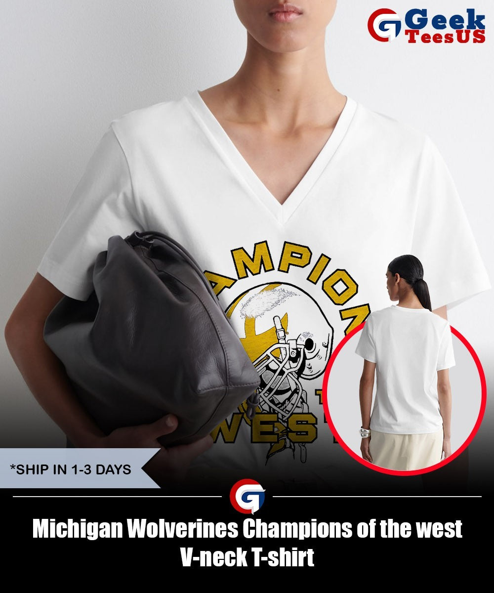 Michigan Wolverines Champions of the west shirt