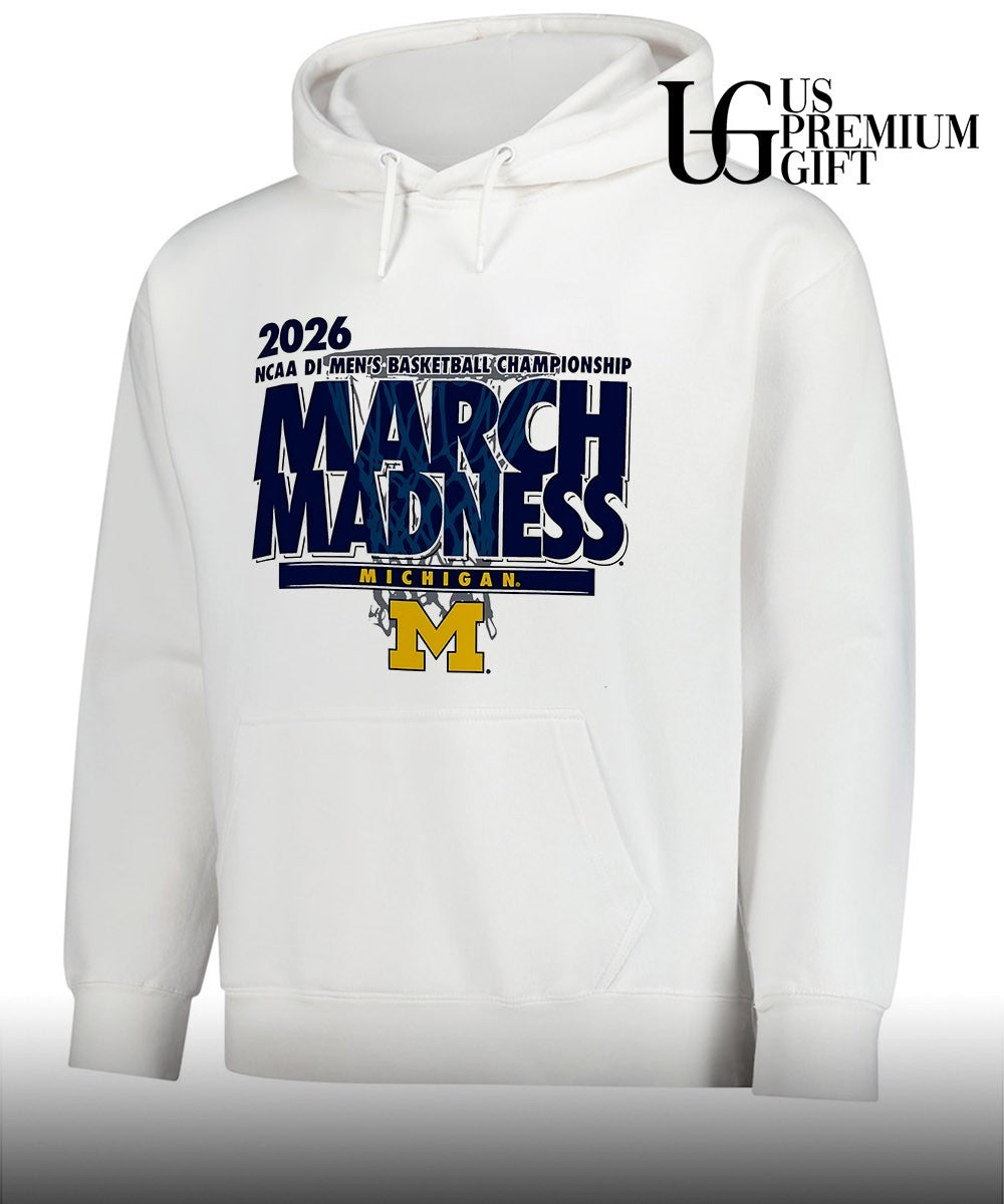 Michigan Wolverines March Madness NCAA D1 Men’s basketball Championship 2026 shirt